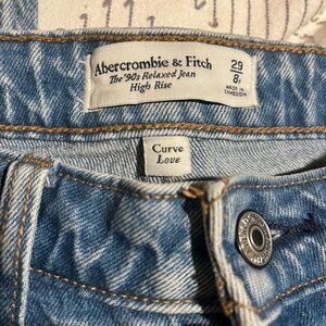 Abercrombie & Fitch Women’s Light Blue Denim High Rise Jeans